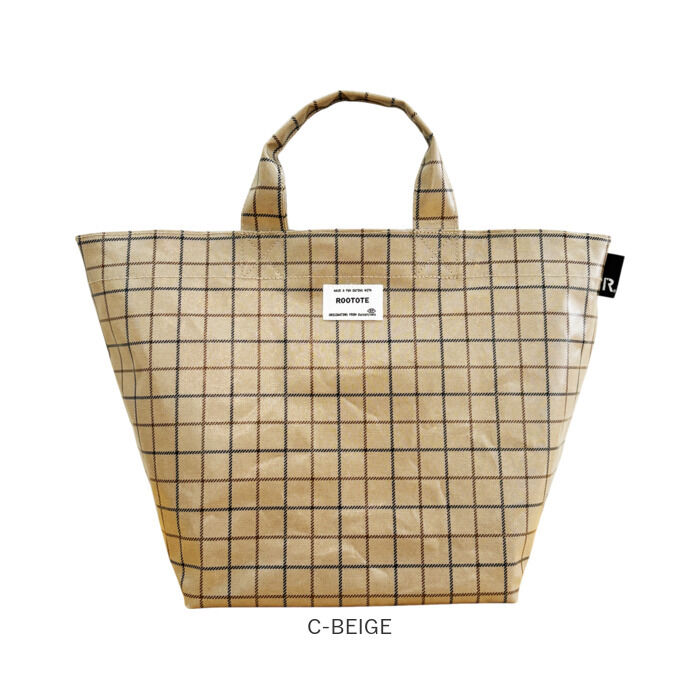 ROOTOTE「ルートート ラミネート ROOTOTE 3608 通販 トートバッグ トートバック 横型 舟形」|トートバッグ|