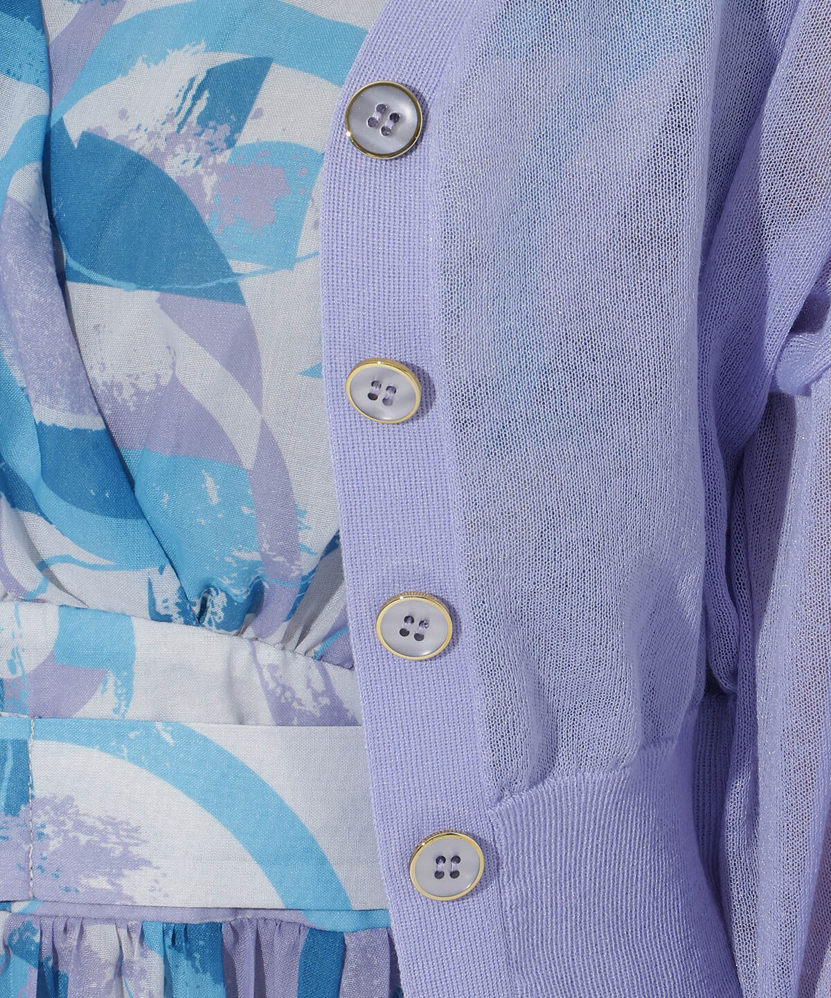 アンドクチュール「シアードルマンスリーブドロストカーデ」|カーディガン|