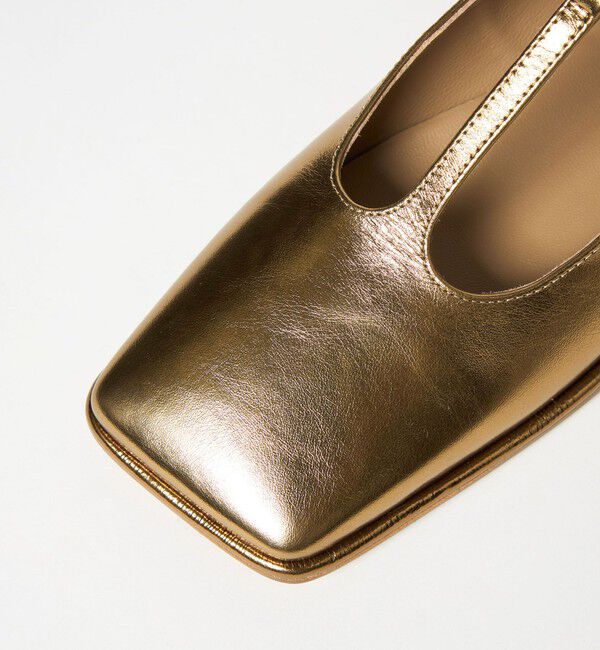 ODETTE E ODILE「ワイドスクエア Tストラップ フラット20&uarr;」|パンプス|