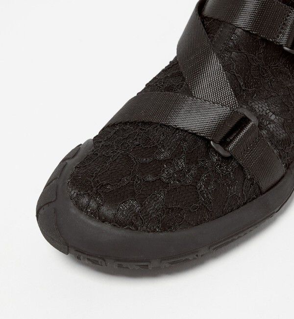 ODETTE E ODILE「＜SY＞オブリークレース ショートブーツ30」|ショートブーツ|