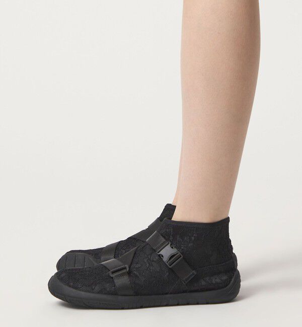 ODETTE E ODILE「＜SY＞オブリークレース ショートブーツ30」|ショートブーツ|