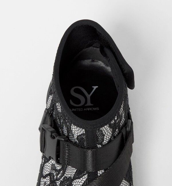 ODETTE E ODILE「＜SY＞オブリークレース ショートブーツ30」|ショートブーツ|