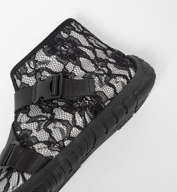 ODETTE E ODILE「＜SY＞オブリークレース ショートブーツ30」|ショートブーツ|