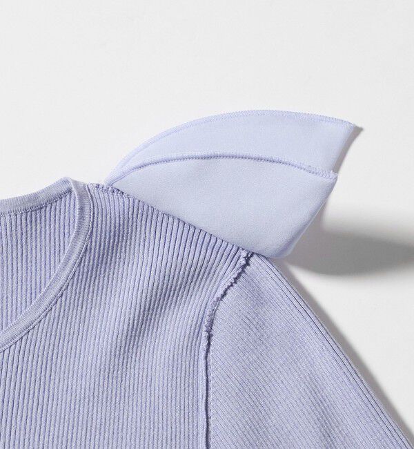 AEWEN MATOPH「＜AEWEN MATOPH＞コットンカシミヤミックス ショルダーパッドニット」|ニット・セーター|