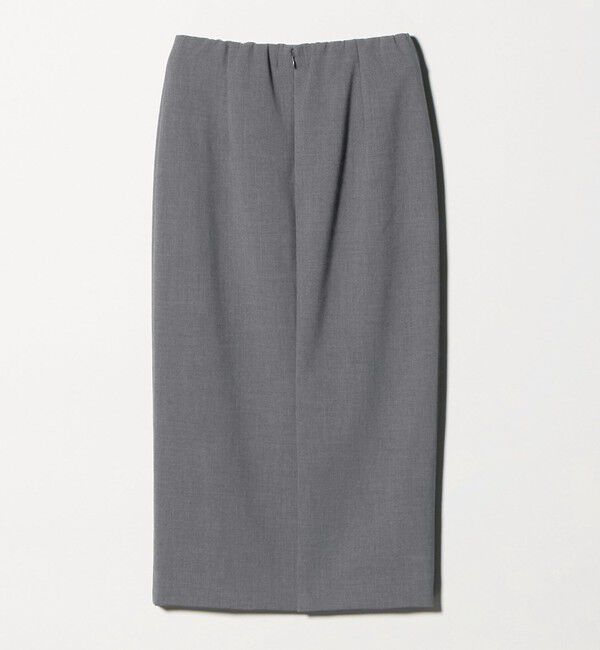 UNITED ARROWS「ダブルクロス タイトスカート ‐ストレッチ ウォッシャブル‐」|タイト|