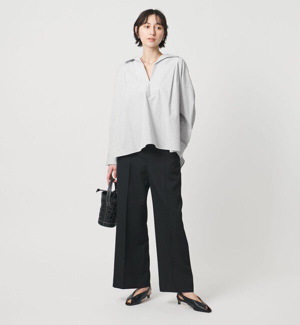 UNITED ARROWS「スキッパー シャツ」|シャツ・ブラウス|