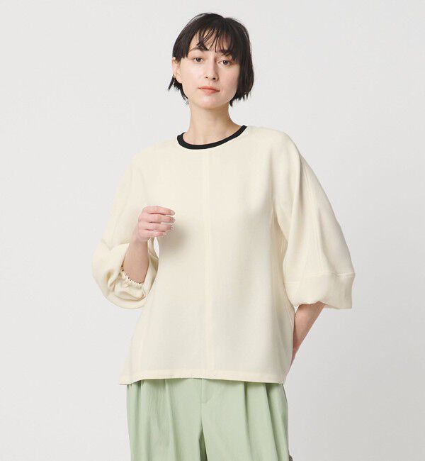 UNITED ARROWS「COMFY ドルマンスリーブ ブラウス ‐防汚 UVカット ウォッシャブル‐」|シャツ・ブラウス|