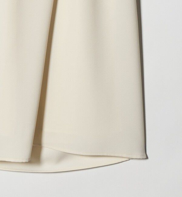 UNITED ARROWS「COMFY ラップ マキシスカート WHITE ‐防汚 UVカット ウォッシャブル‐」|スカート|