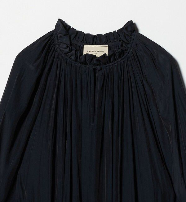 UNITED ARROWS「ボリューム ギャザー ワンピース」|ワンピース|