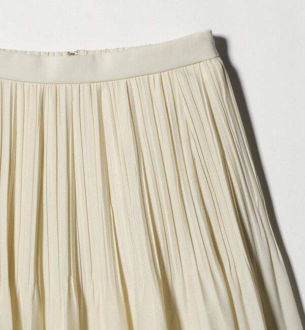 UNITED ARROWS green label relaxing「シアー プリーツ スカート」|フレア|