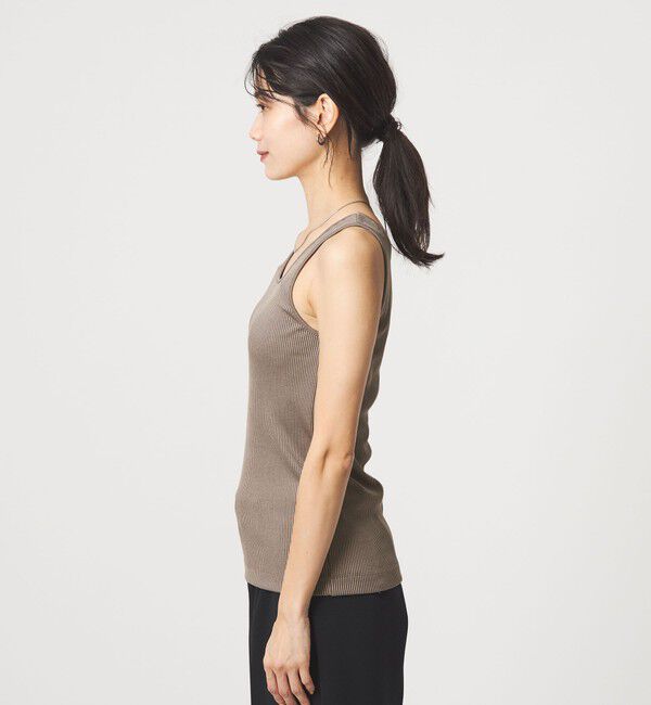 UNITED ARROWS green label relaxing「ブライトリブ タンクトップ」|タンクトップ|