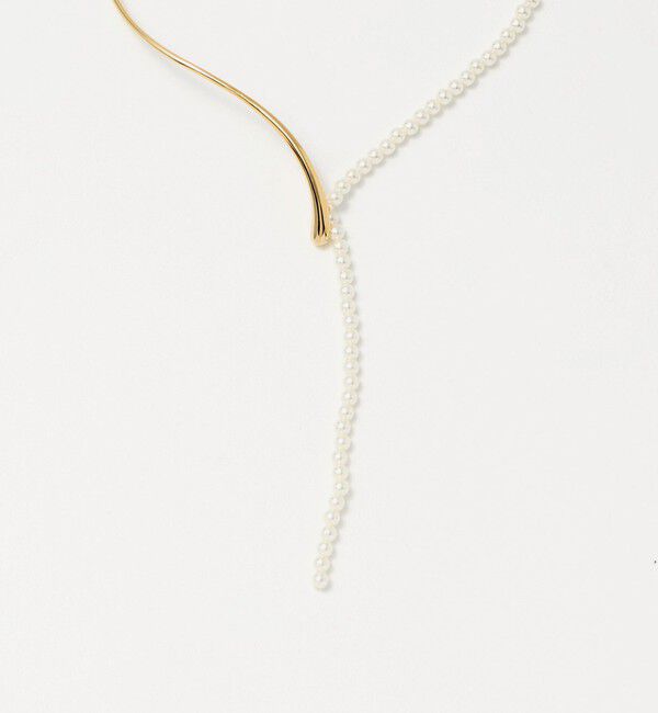 UNITED ARROWS green label relaxing「ウェーブバー ネックレス 2」|ネックレス|