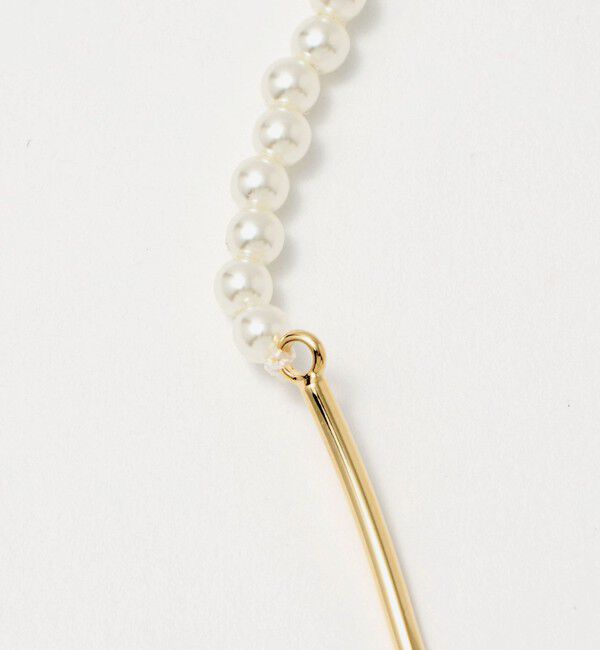 UNITED ARROWS green label relaxing「ウェーブバー ネックレス 2」|ネックレス|