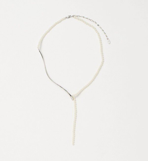 UNITED ARROWS green label relaxing「ウェーブバー ネックレス 2」|ネックレス|