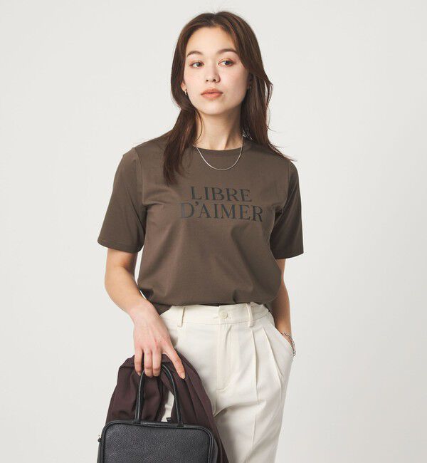 UNITED ARROWS green label relaxing「COOL CHIC ロゴ プルオーバー カットソー」|Tシャツ・カットソー|