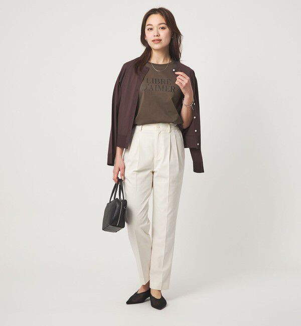 UNITED ARROWS green label relaxing「COOL CHIC ロゴ プルオーバー カットソー」|Tシャツ・カットソー|