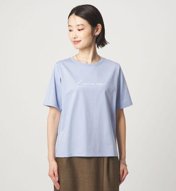UNITED ARROWS green label relaxing「COOL CHIC ロゴ プルオーバー カットソー」|Tシャツ・カットソー|