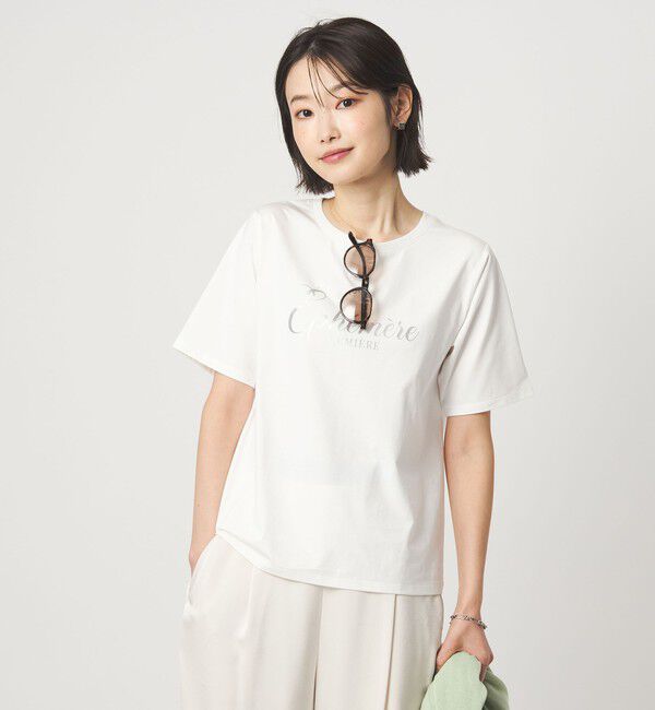 UNITED ARROWS green label relaxing「COOL CHIC ロゴ プルオーバー カットソー」|Tシャツ・カットソー|