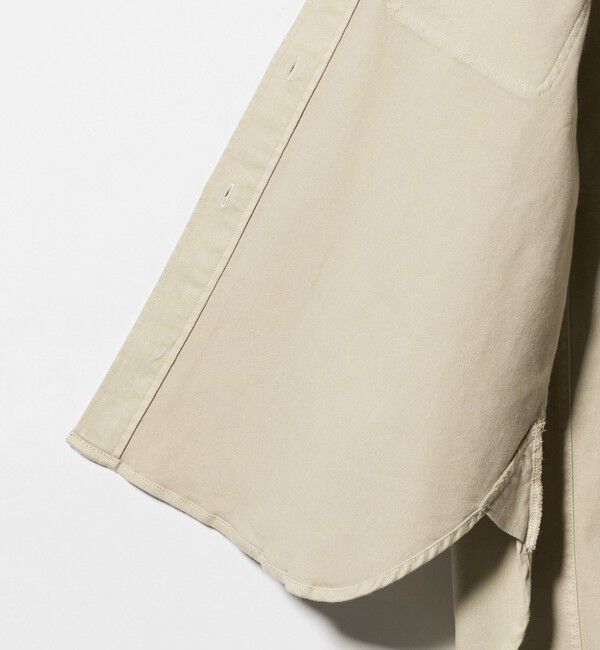 UNITED ARROWS green label relaxing「【別注】＜Healthy DENIM＞Almond ミドル デニム シャツ」|シャツ・ブラウス|