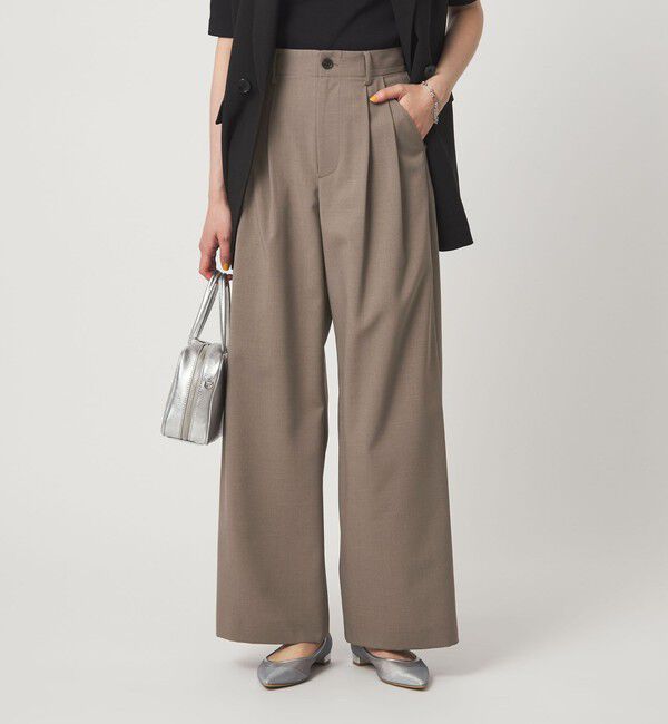 UNITED ARROWS green label relaxing「2タック ワイド パンツ」|その他|