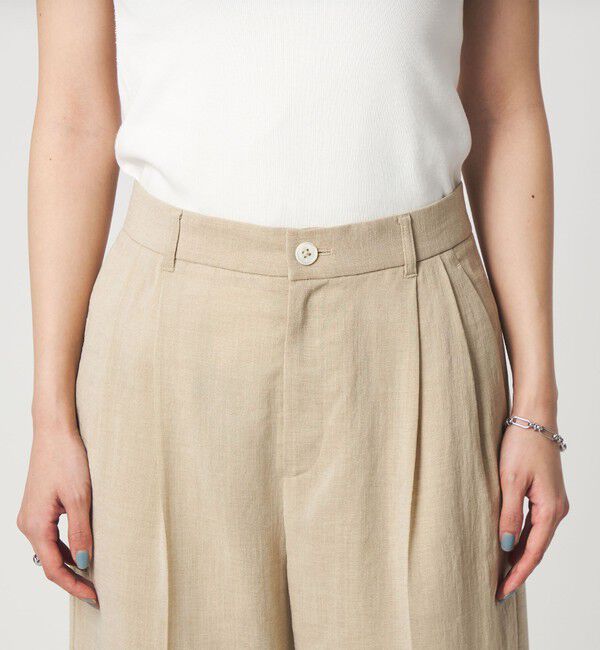 UNITED ARROWS green label relaxing「［size SHORT/TALLあり］シアーエア ワイド パンツ マシンウォッシャブル」|その他|