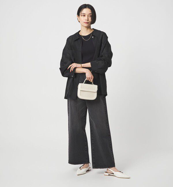 UNITED ARROWS green label relaxing「シアー 4ポケット ビッグ シャツ」|シャツ・ブラウス|