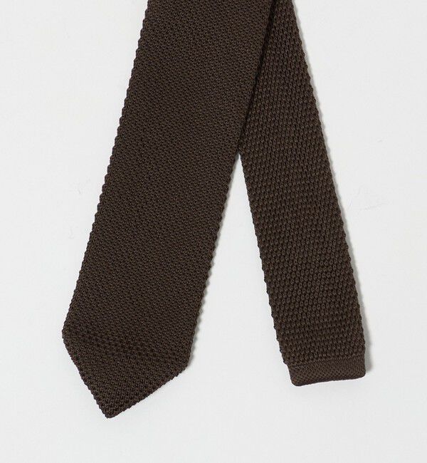 UNITED ARROWS green label relaxing「GLR ポリエステル ウォッシャブル ニット ソリッド ネクタイ ニットタイ」|ネクタイ・蝶ネクタイ|