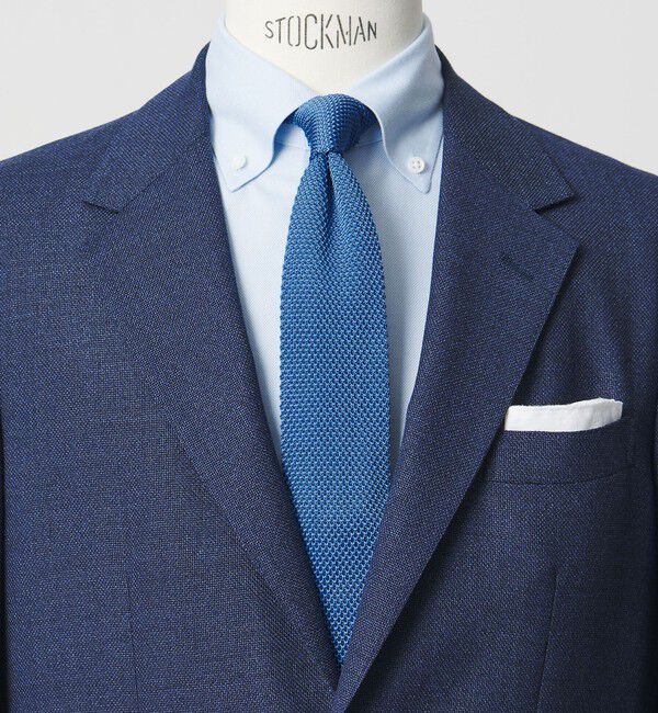 UNITED ARROWS green label relaxing「GLR ポリエステル ウォッシャブル ニット ソリッド ネクタイ ニットタイ」|ネクタイ・蝶ネクタイ|ROYAL