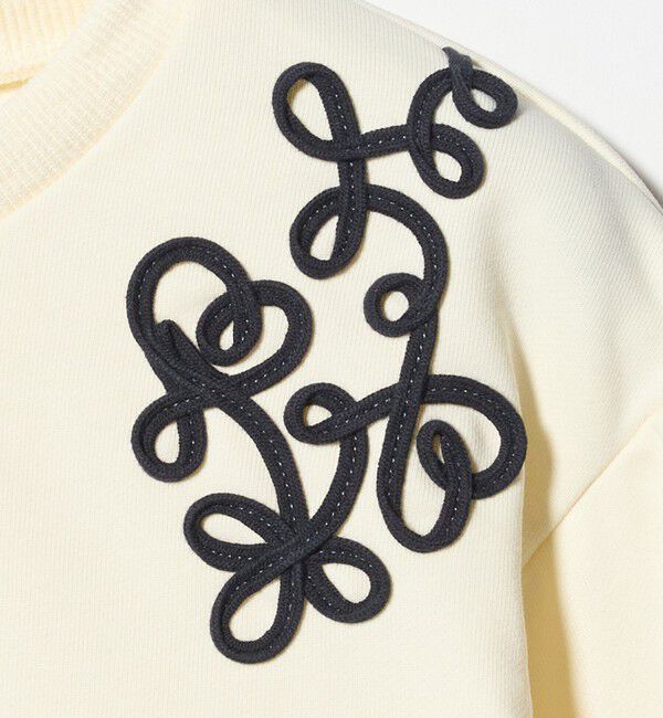 UNITED ARROWS green label relaxing「裏毛 コードシシュウ プルオーバー / スウェット / トレーナー / キッズ  140cm-160cm」|Tシャツ・カットソー|