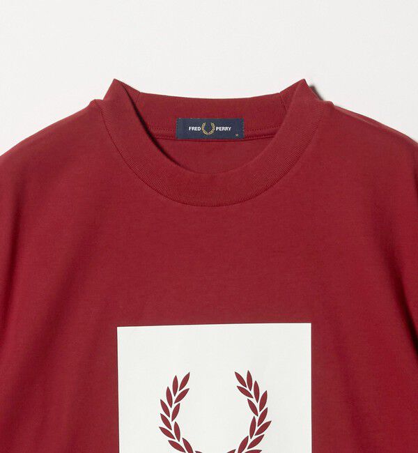 UNITED ARROWS green label relaxing「【国内EXCLUSIVE】＜FRED PERRY＞ボックス ロゴ Tシャツ」|Tシャツ・カットソー|