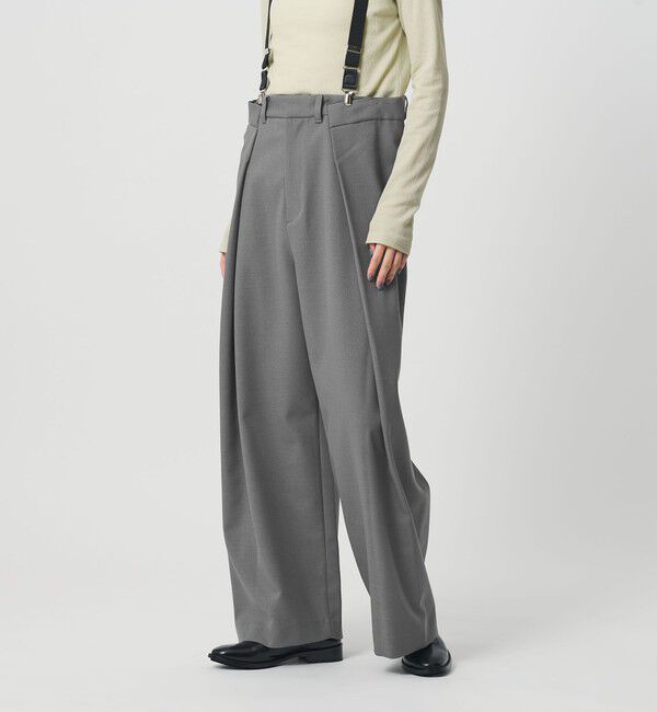 BEAUTY&YOUTH UNITED ARROWS「＜provoke＞サスペンダー タックパンツ」|その他|