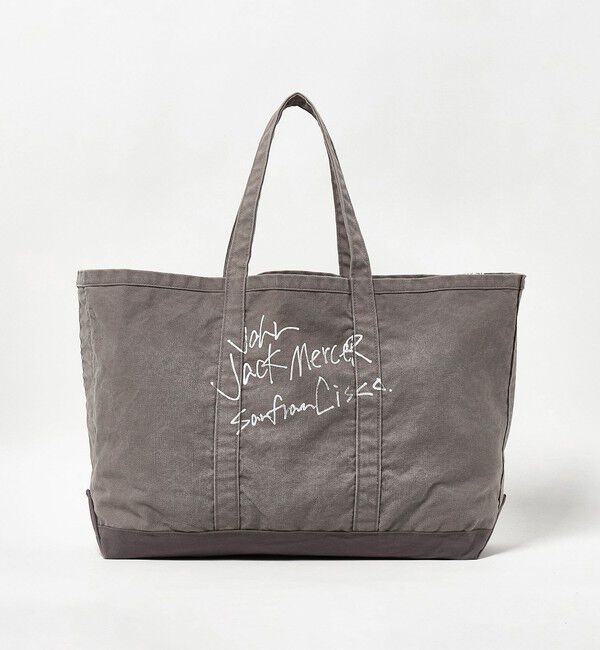 BEAUTY&YOUTH UNITED ARROWS「【別注】＜J.J. mercer＞キャンバス ウォッシュド トートバッグ」|トートバッグ|