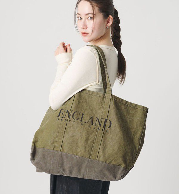 BEAUTY&YOUTH UNITED ARROWS「【別注】＜J.J. mercer＞キャンバス ウォッシュド トートバッグ」|トートバッグ|