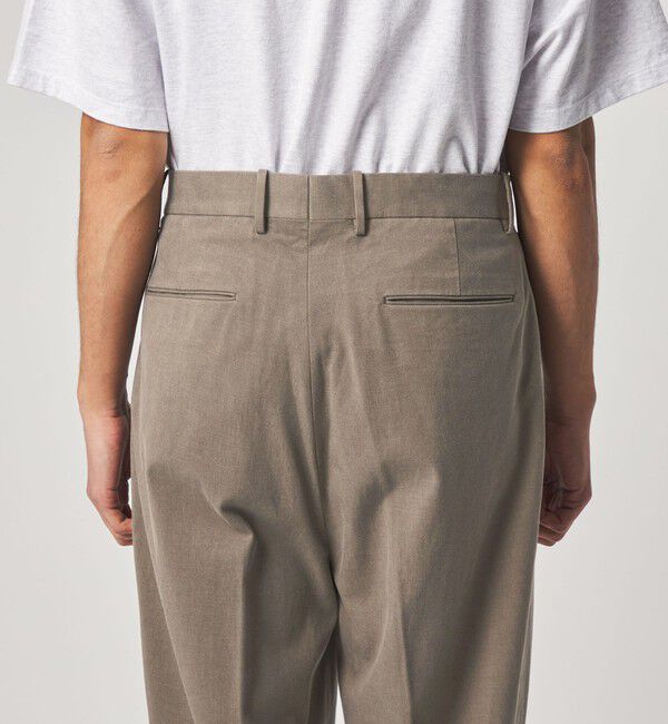 STEVEN ALAN「＜Steven Alan＞ グレース ツイル イン ツープリーツ ドレス トラウザーズII」|チノ|