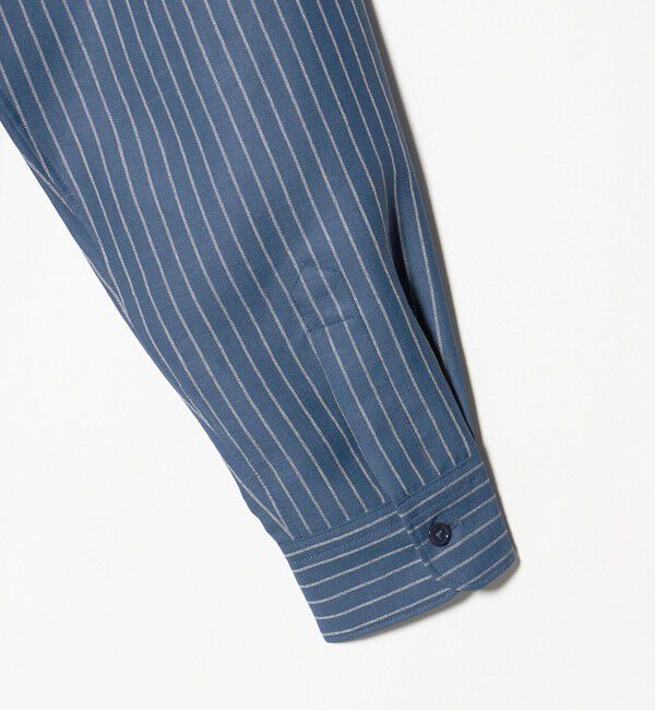 BEAUTY&YOUTH UNITED ARROWS「ライト リネンタッチ ストライプ レギュラー シャツ FORM TAPERD型」|シャツ・ブラウス|