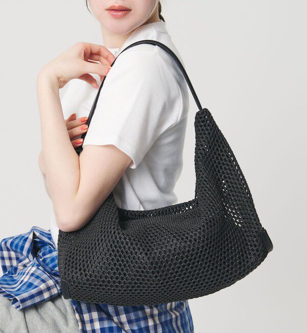 BEAUTY&YOUTH UNITED ARROWS「コンビ ネット ショルダーバッグ」|ショルダー・メッセンジャー|