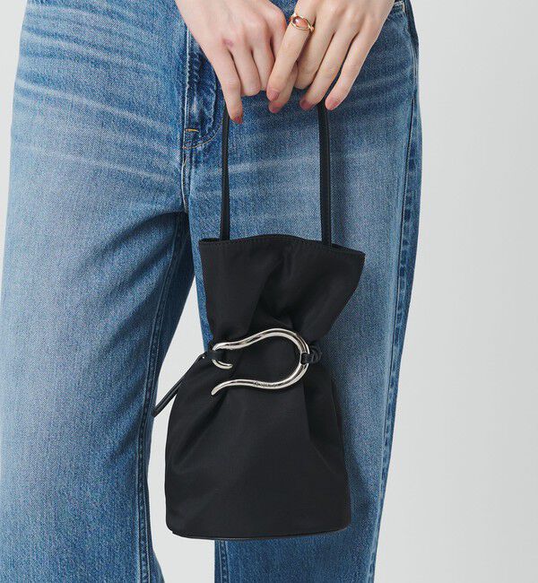 BEAUTY&YOUTH UNITED ARROWS「＜LE VERNIS＞Poire 2WAY バケット ショルダーバッグ S」|ショルダー・メッセンジャー|BLACK