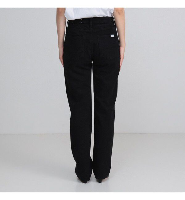 Demi-Luxe BEAMS 「upper hights / THE AMALIE BLACK デニムパンツ」|デニム|