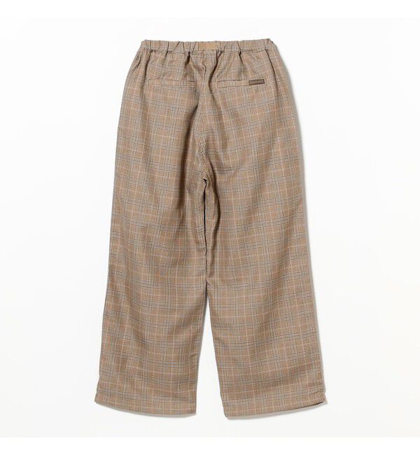 BEAMSBOY「【別注】Gramicci / チェック イージーパンツ」|チノ|