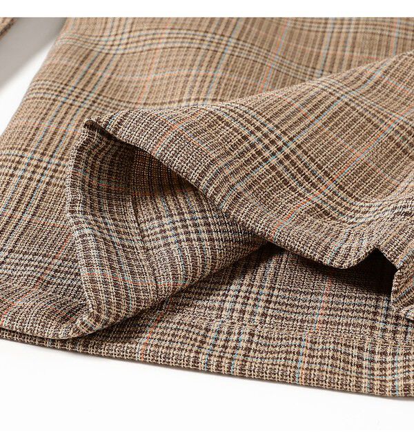 BEAMSBOY「【別注】Gramicci / チェック イージーパンツ」|チノ|