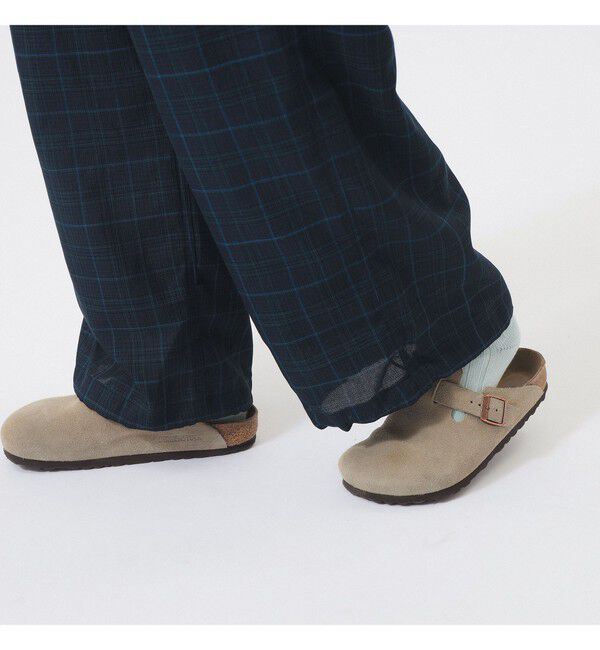 BEAMSBOY「【別注】Gramicci / チェック イージーパンツ」|チノ|