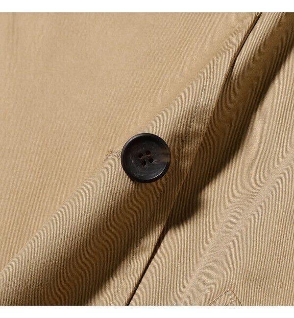 Ray BEAMS 「オーバーサイズ ハーフ トレンチ コート」|トレンチコート|