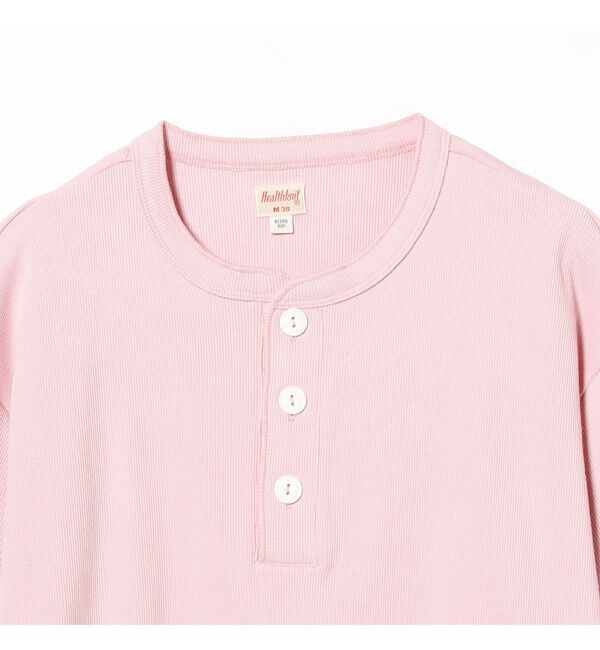 BEAMSBOY「【別注】Healthknit / ヘビー リブ ショートスリーブ Tシャツ」|Tシャツ・カットソー|