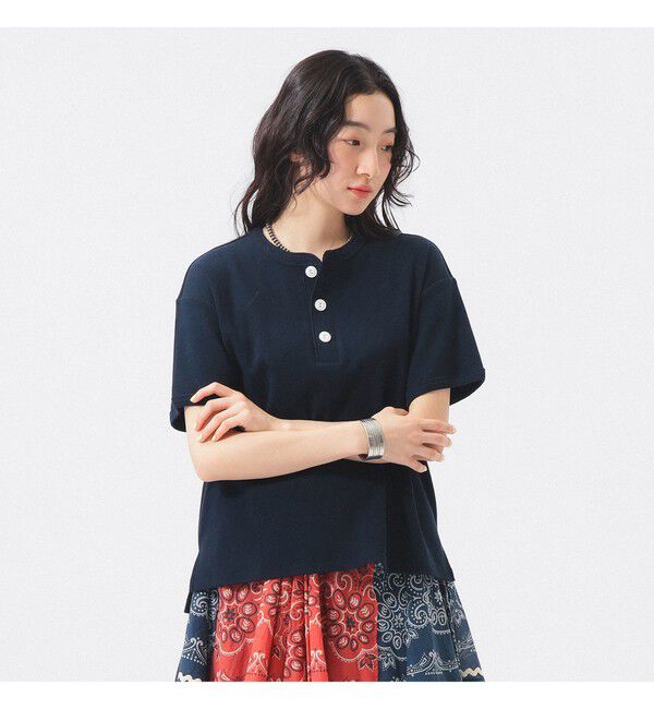 BEAMSBOY「【別注】Healthknit / ヘビー リブ ショートスリーブ Tシャツ」|Tシャツ・カットソー|