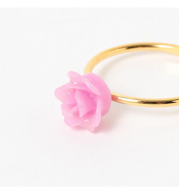 Ray BEAMS 「プチ フラワー リング」|リング|