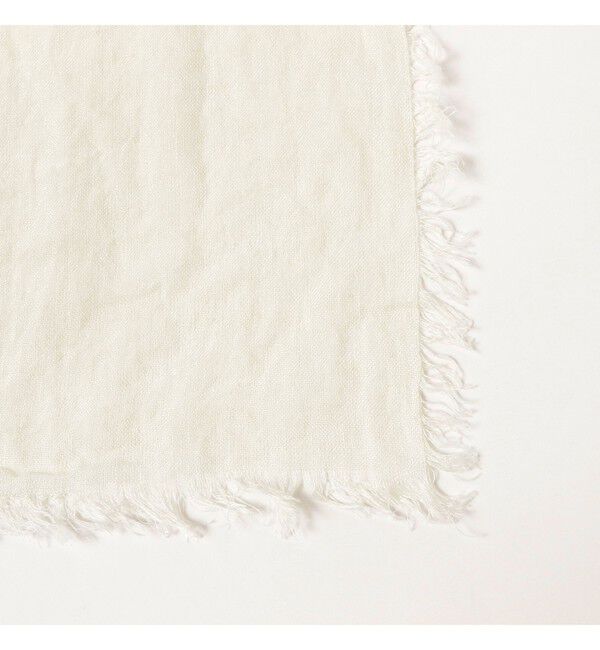 Demi-Luxe BEAMS 「ASAUCE MELER / リネン ガーゼ ストール」|ストール|