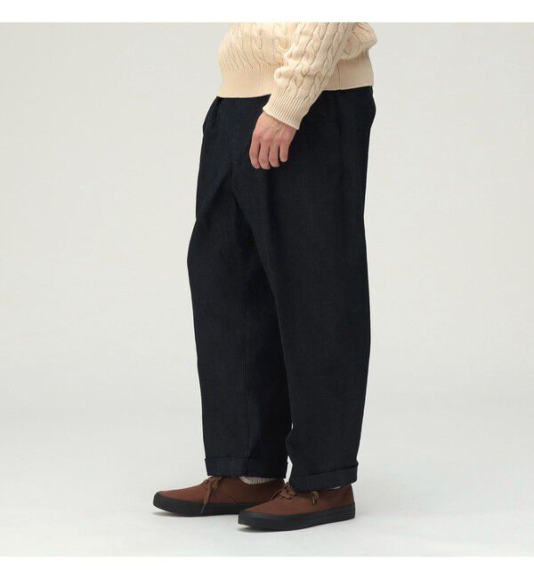 BEAMS PLUS「BEAMS PLUS / 2プリーツ デニム トラウザーズ」|その他|