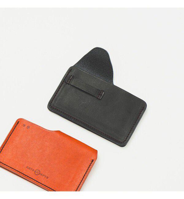 BEAMS PLUS「ARTS & CRAFTS / ELBAMATT CARD CASE」|財布|BLACK