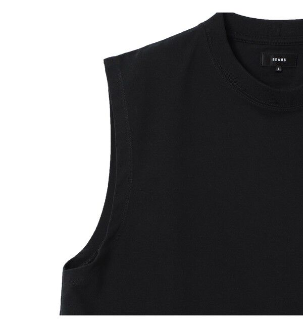 BEAMS「スリーブレスカットソー」|Tシャツ・カットソー|