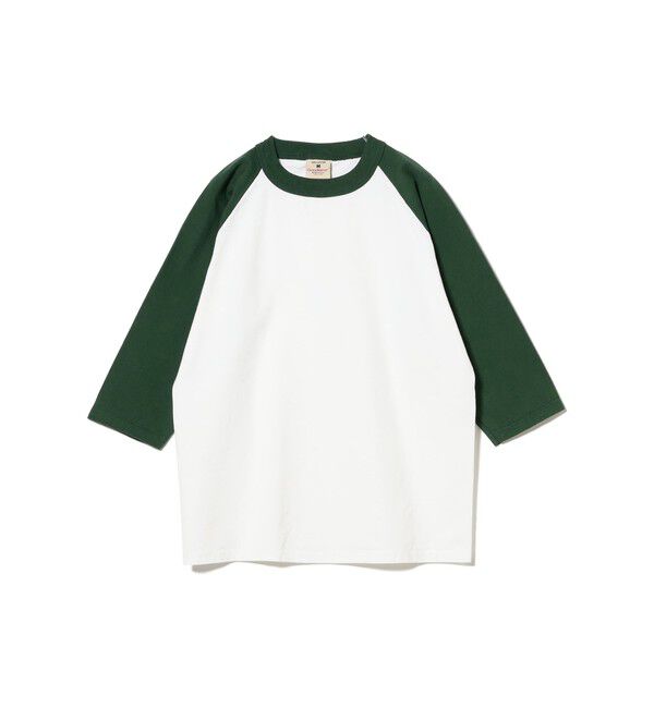 BEAMS「Goodwear / 3/4 RAGLAN TEE」|Tシャツ・カットソー|White/Hunter